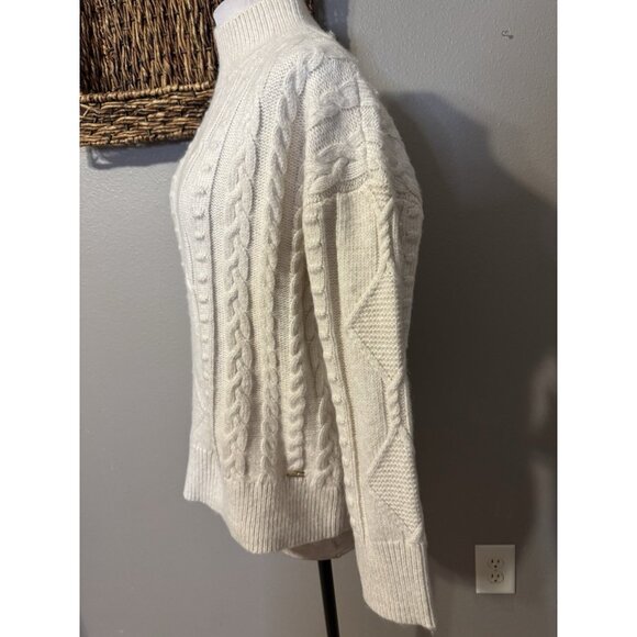 Calvin Klein Women's Sweater S Small Soft Thick Pullover Fishermans Cable NEW - Picture 6 of 13